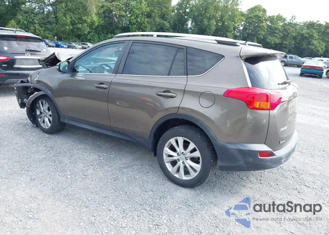 2014 Toyota Rav4 Limited из США, поврежденный, VIN 2T3DFREV8EW126196
